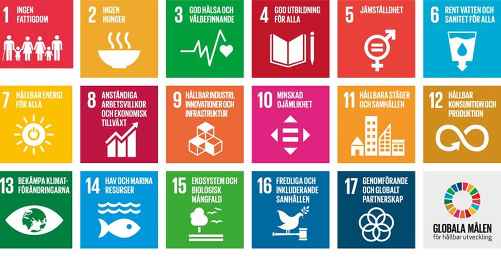 De globala hållbarhetsmålen utifrån Agenda 2030