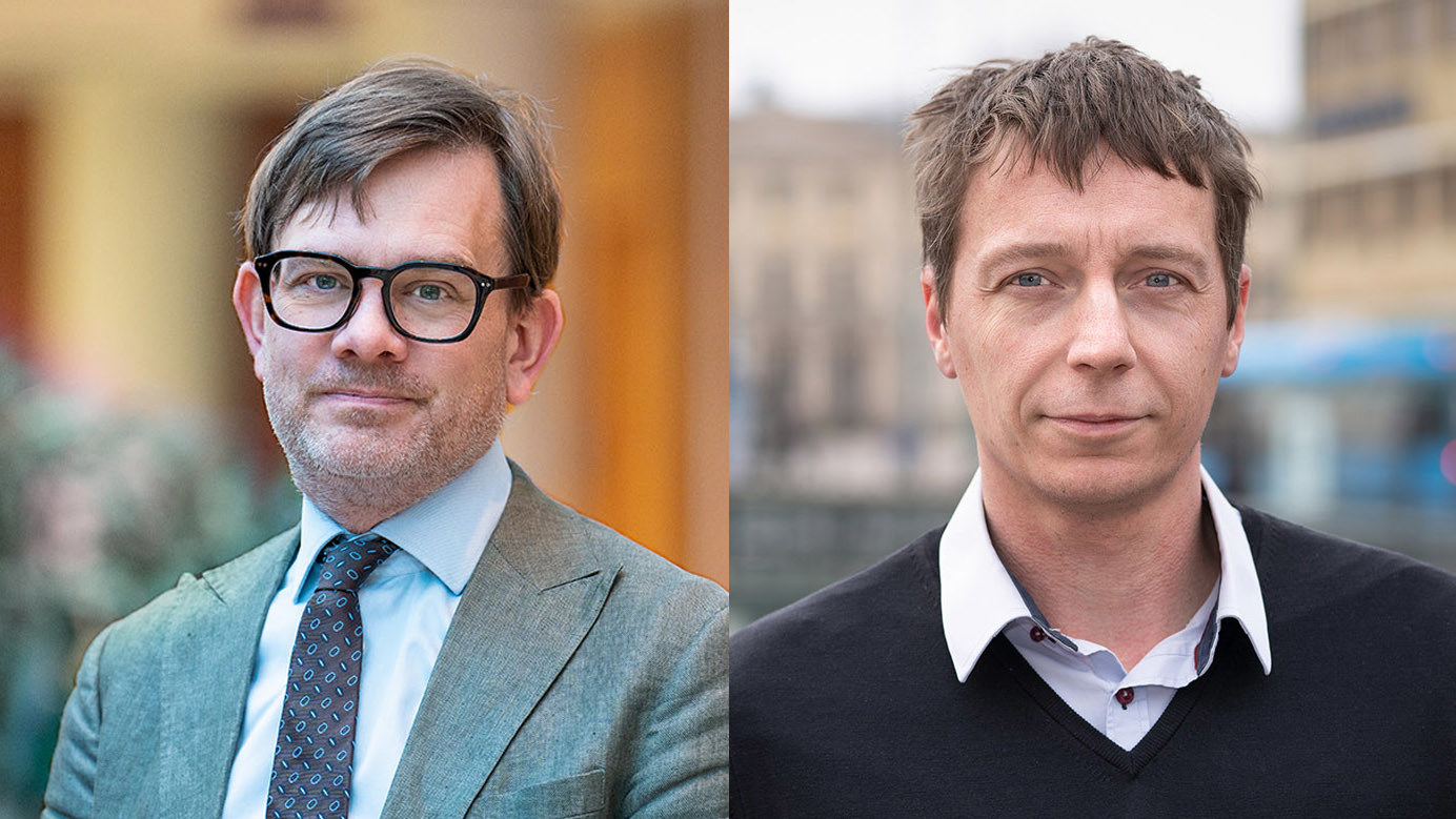 Porträtt, Nils Hannertz och Henrik Oxfall