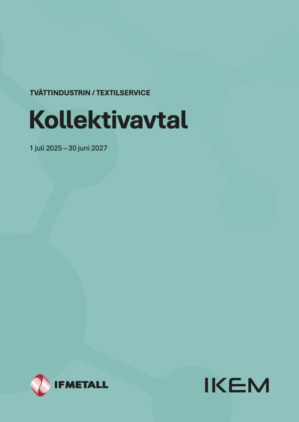 avtal Tvättindustrin / textilservice